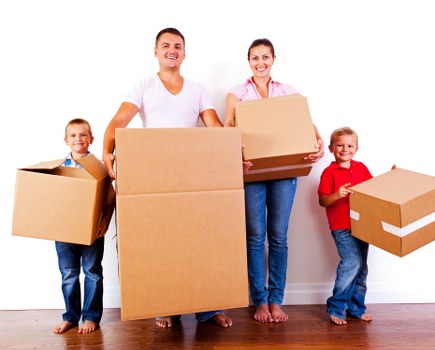 Movers handling a residential relocation in Camden streets