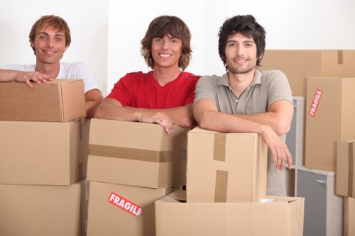 Commercial relocation service for a Camden office move