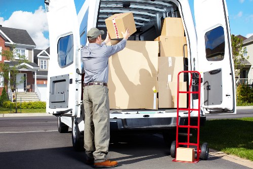 Packing and labelling process for an office relocation in Camden