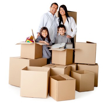 Different box sizes for Camden residential and commercial moves